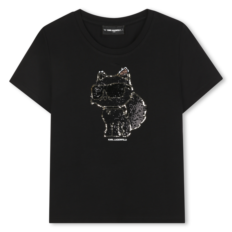 T-shirt &agrave; manches courtes KARL LAGERFELD KIDS 
                        FILLE