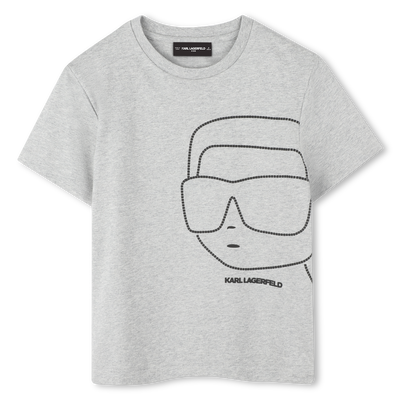 T-shirt à manches courtes KARL LAGERFELD KIDS GARCON