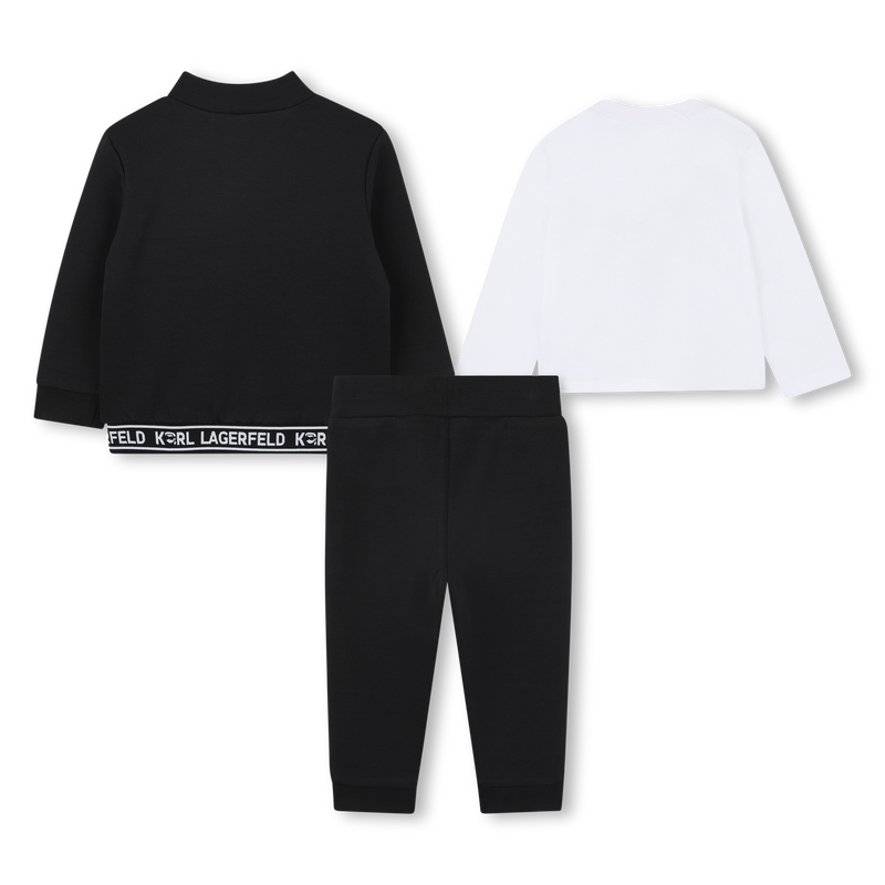 Ensemble trois pi&egrave;ces KARL LAGERFELD KIDS 
                        GARCON