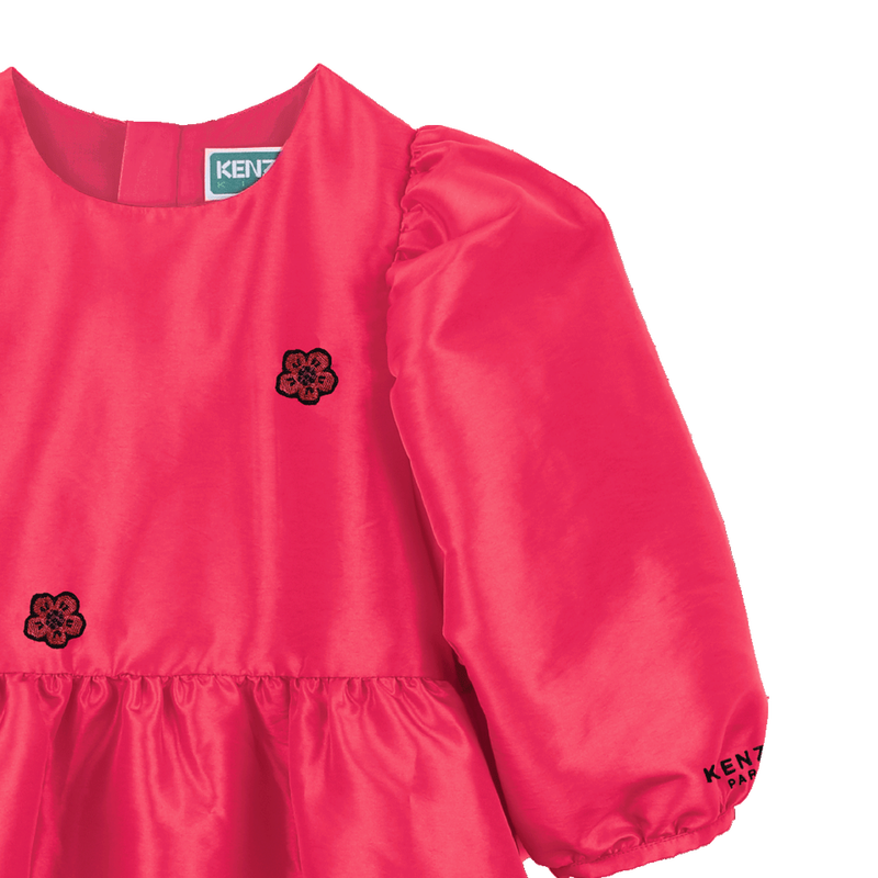 Robe en taffetas KENZO KIDS 
                        FILLE