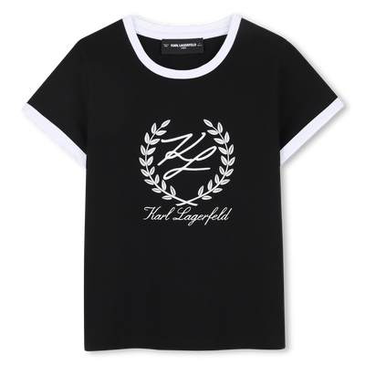 T-SHIRT MANCHES COURTES KARL LAGERFELD KIDS FILLE