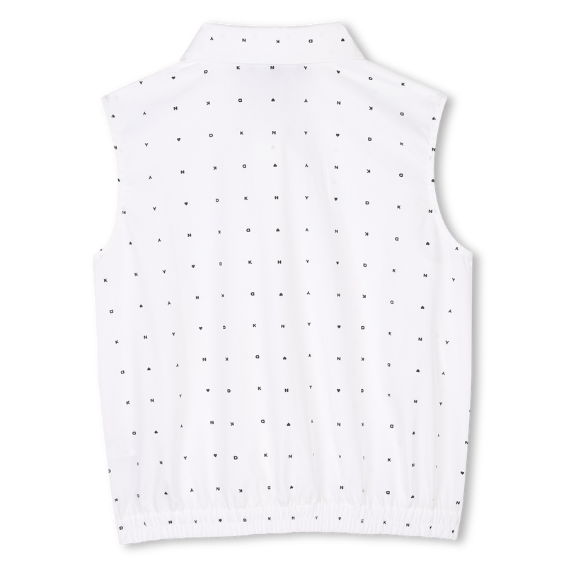 Chemisier sans manche imprimé DKNY 
                    FILLE