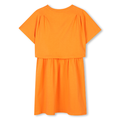 Robe 2-en-1 avec imprim&eacute; KENZO KIDS FILLE