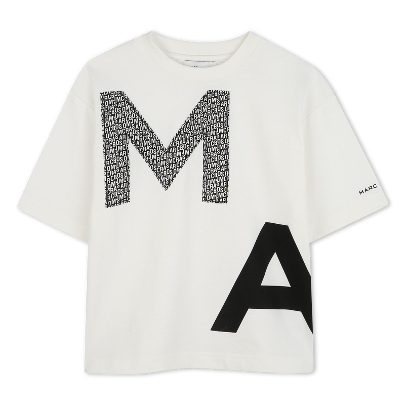 T-shirt en coton bicolore THE MARC JACOBS 
                    GARCON