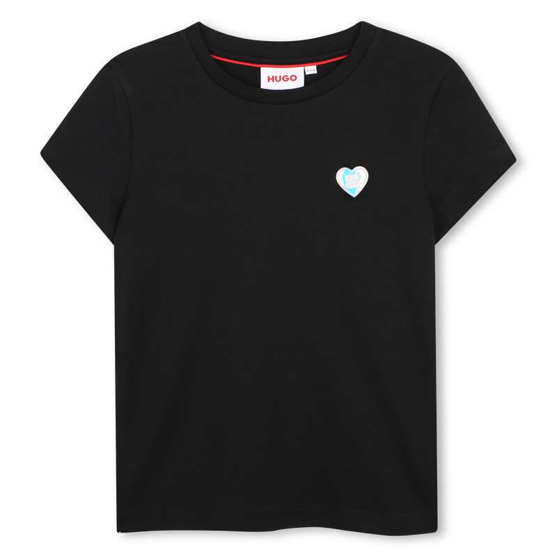 Tee-shirt manches courtes Hugo 
                        FILLE