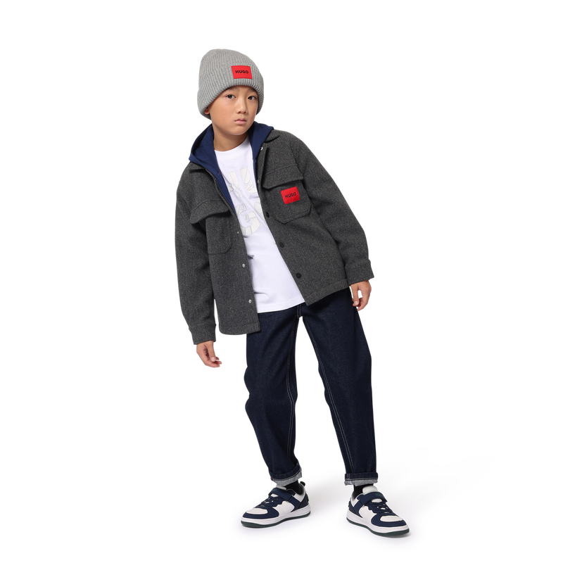 Cardigan de jogging à capuche Hugo 
                    GARCON