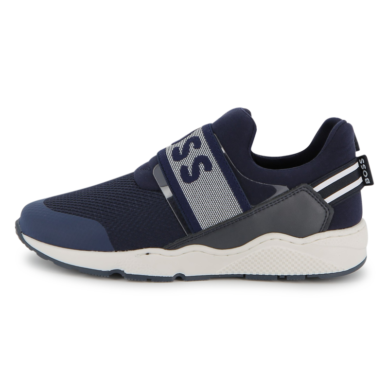 BASKETS EN CUIR DE VACHETTE BOSS 
                        GARCON