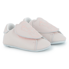 Chaussons b&eacute;b&eacute; en cuir de vache KENZO KIDS 
                    UNISEXE