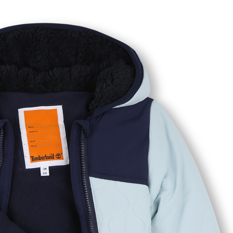 Combi-pilote bicolore zippée TIMBERLAND 
                    GARCON