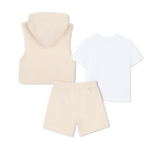 Ensemble Tee-shirt + sweat+ short BOSS 
                    GARCON