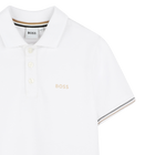 Polo avec rayures tricolores BOSS 
                    GARCON
