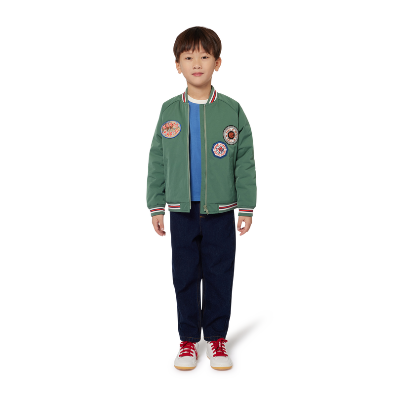 Blouson zippé à manches raglan KENZO KIDS 
                    UNISEXE