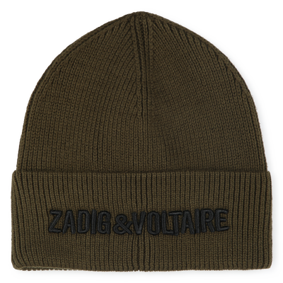 Bonnet en tricot unisexe ZADIG & VOLTAIRE FILLE