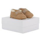 Chaussons souples en cuir de mouton BOSS 
                    UNISEXE