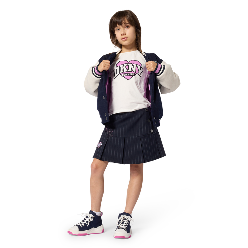 Jupe pliss&eacute;e DKNY 
                        FILLE