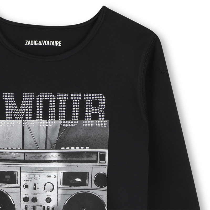 Tee-shirt manches longues ZADIG & VOLTAIRE 
                        FILLE