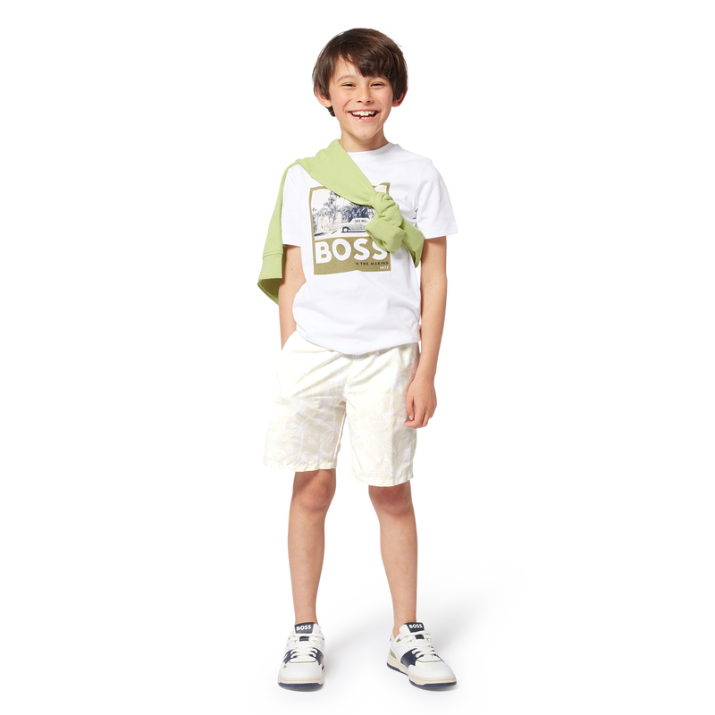T-shirt manches courtes BOSS 
                        GARCON