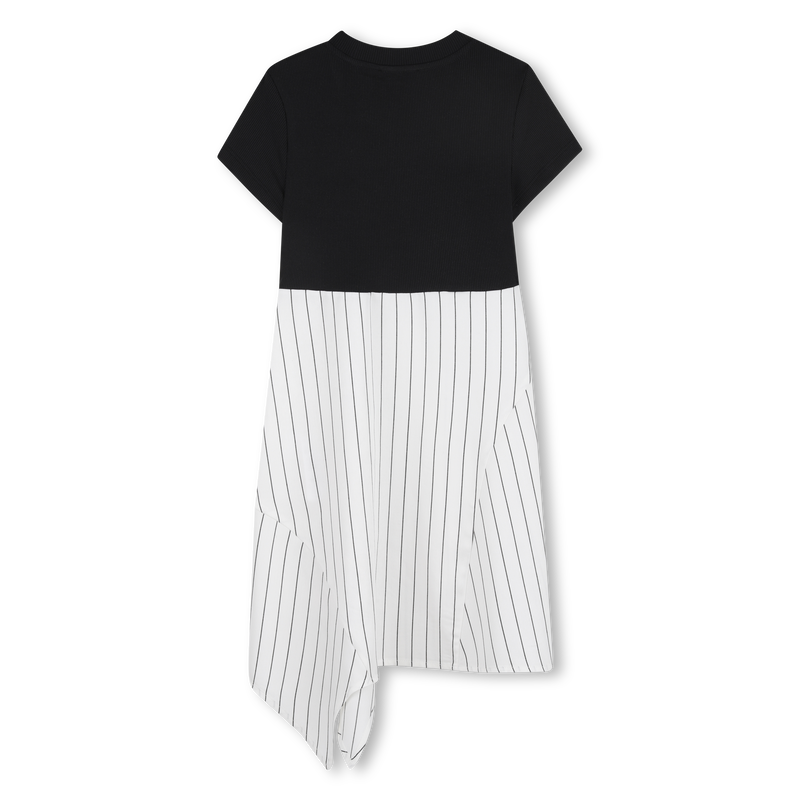 Robe de cérémonie bimatière DKNY 
                    FILLE