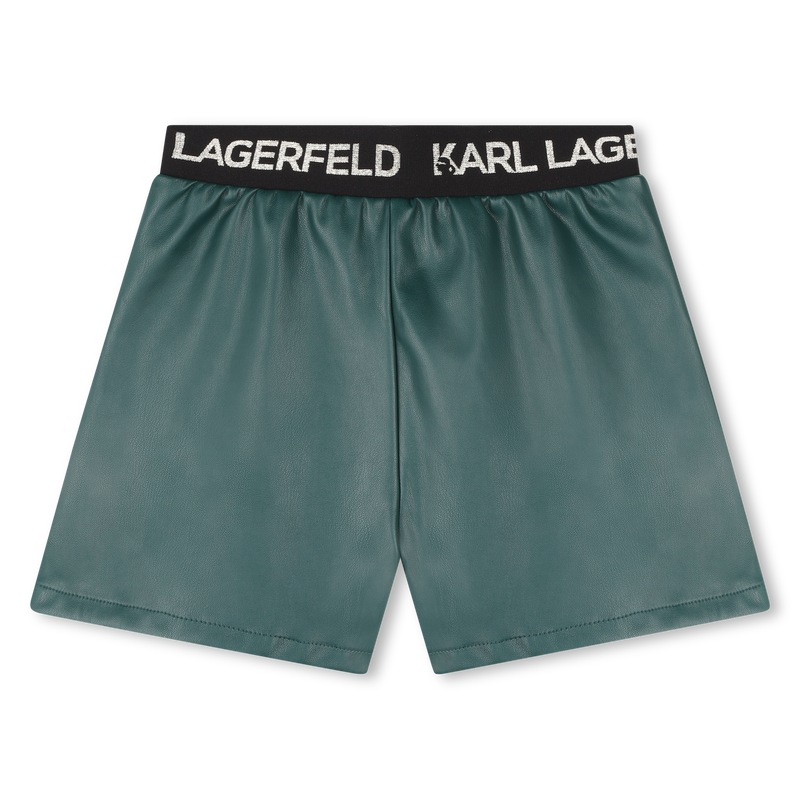 Short avec poches à rabat KARL LAGERFELD KIDS 
                    FILLE