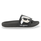 Claquettes &agrave; motif KARL LAGERFELD KIDS 
                    GARCON