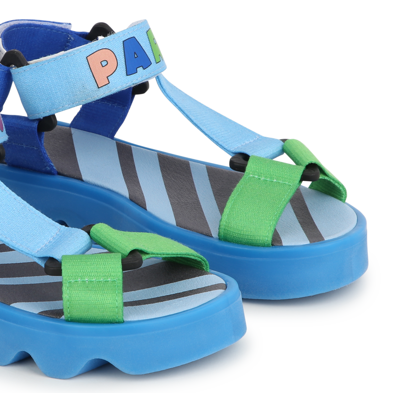 Sandales à boucle et bande auto-agrippante KENZO KIDS 
                    UNISEXE