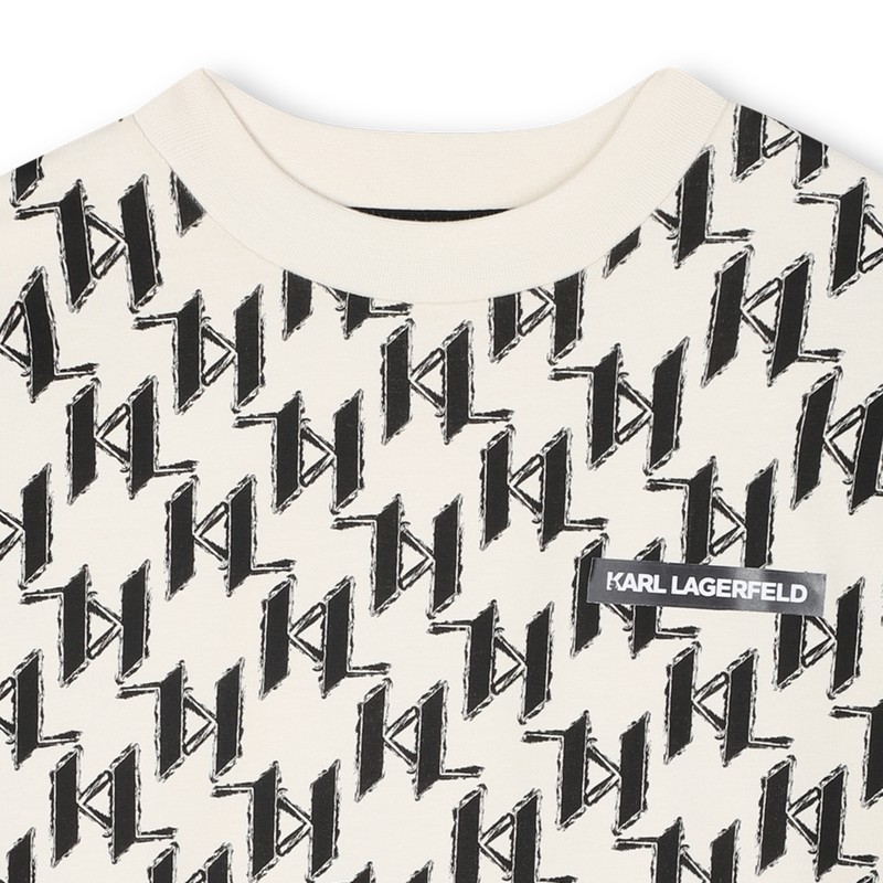 T-shirt &agrave; manches courtes KARL LAGERFELD KIDS 
                        GARCON