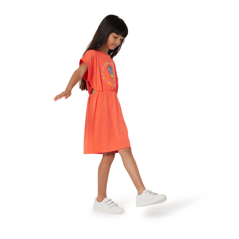 Robe avec découpes et imprimé SONIA RYKIEL 
                    FILLE