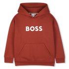 Sweat-shirt-shirt &agrave; capuche BOSS 
                    GARCON