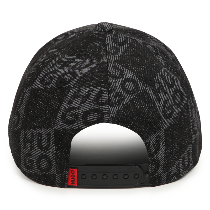 Casquette à damier en toile Hugo 
                    GARCON