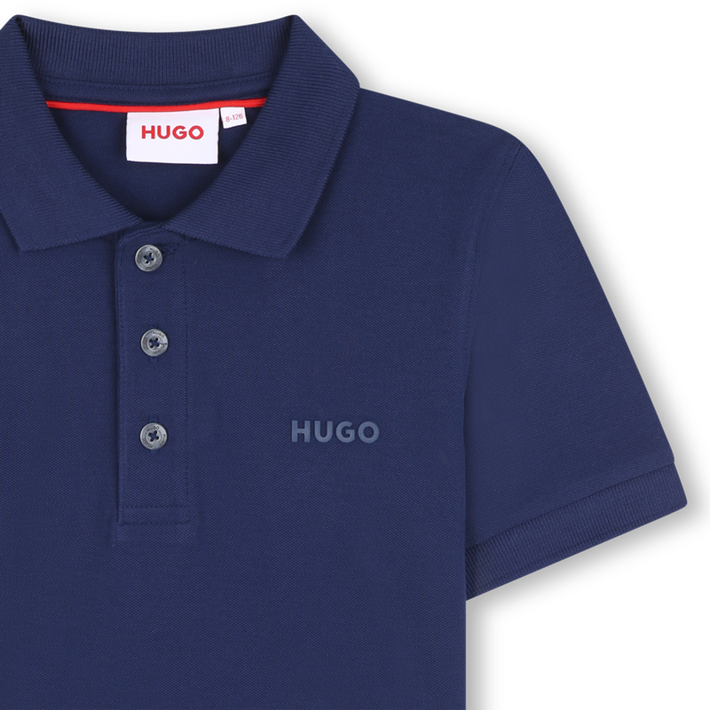 Polo manches courtes Hugo 
                    GARCON