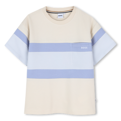 TEE-SHIRT MANCHES COURTES BOSS GARCON