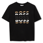 TEE-SHIRT MANCHES COURTES BOSS 
                    GARCON
