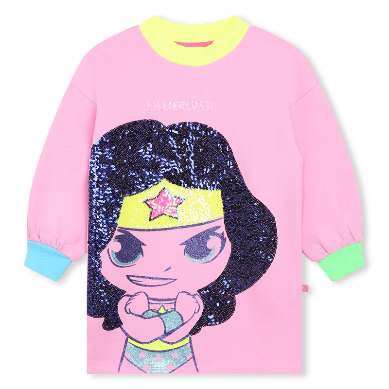 Robe sweat-shirt ornée de sequins BILLIEBLUSH 
                    FILLE