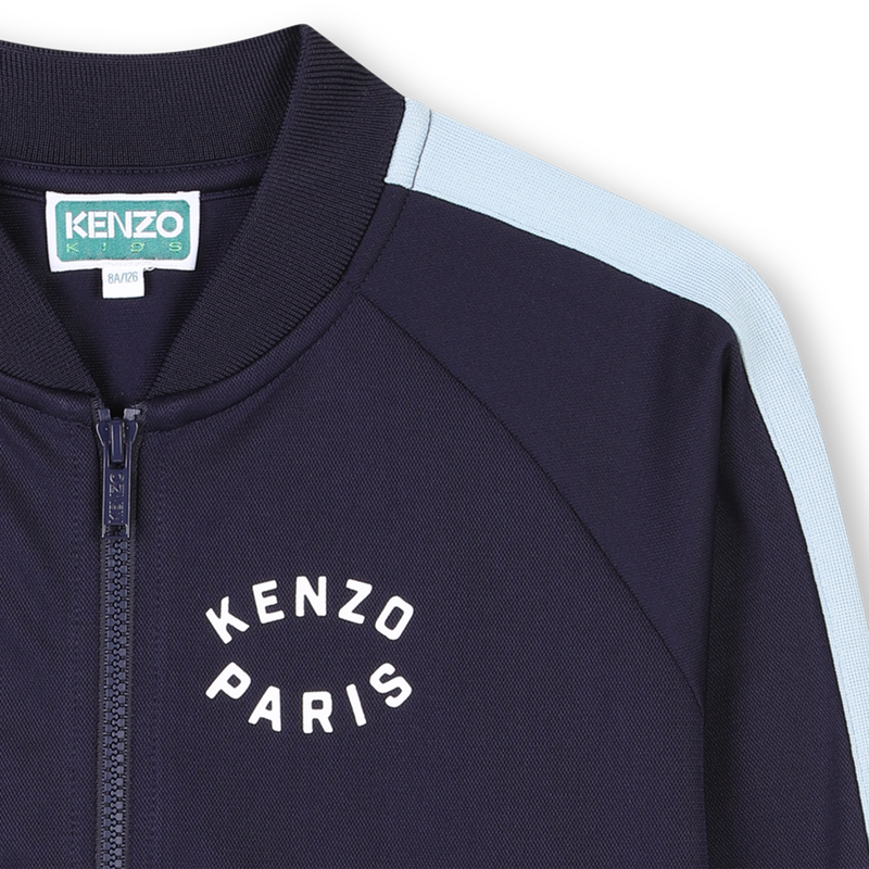 Sweat-shirt zippé Tigre KENZO KIDS 
                    UNISEXE
