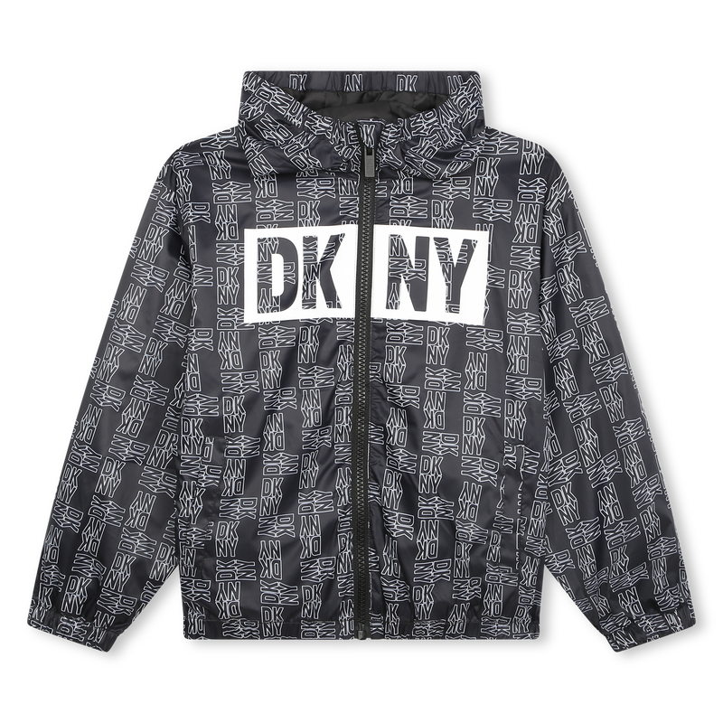 Coupe-vent mixte à capuche DKNY 
                    UNISEXE