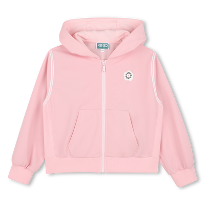 Cardigan &agrave; capuche KENZO KIDS FILLE