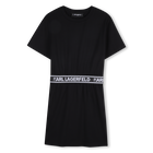 Robe Tee-shirt KARL LAGERFELD KIDS 
                    FILLE