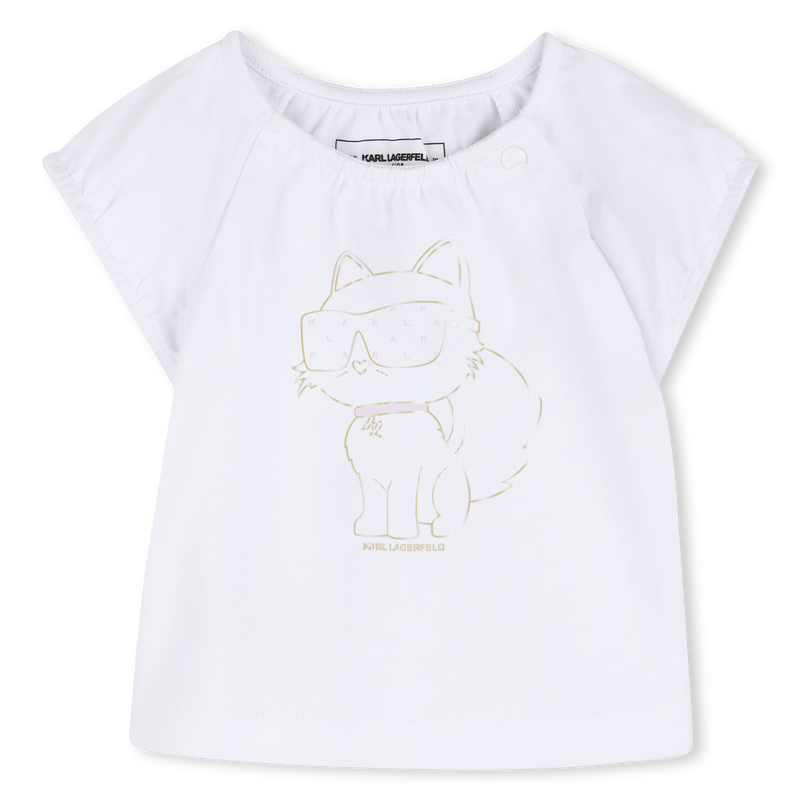 ENSEMBLE T-SHIRT ET JUPE KARL LAGERFELD KIDS 
                        FILLE