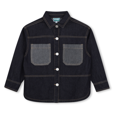 Chemise en jean KENZO KIDS GARCON
