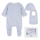Ensemble pyjama + bavoir + bonnet BOSS 
                    GARCON