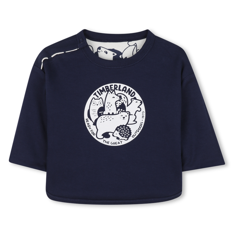 T-shirt pression et pantalon TIMBERLAND 
                    GARCON