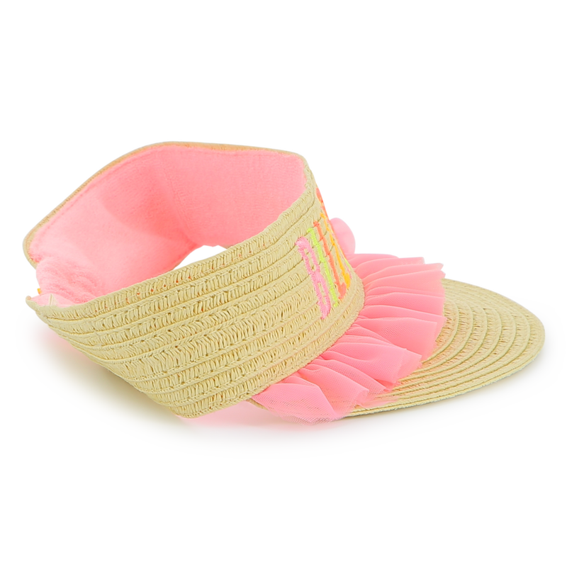 Visière avec logo brodé BILLIEBLUSH 
                    FILLE