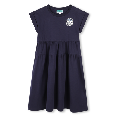 Robe avec découpe taille KENZO KIDS FILLE