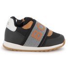 Baskets avec &eacute;lastique sigl&eacute; BOSS 
                    GARCON