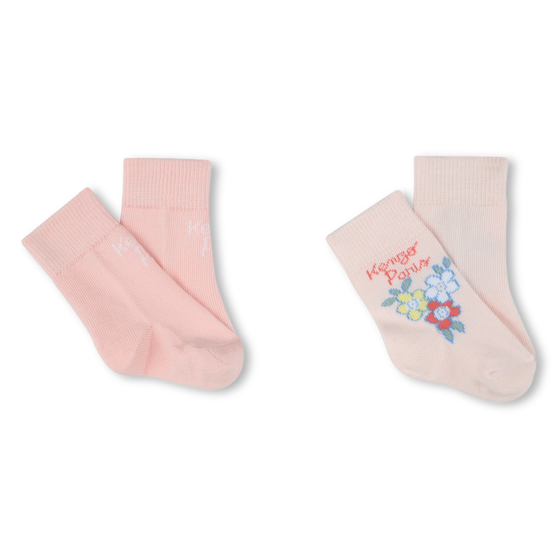 Lot de 2 paires de chaussettes KENZO KIDS 
                    UNISEXE