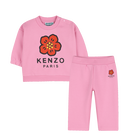 Ensemble sweat et pantalon, DEEP PINK, hi-res