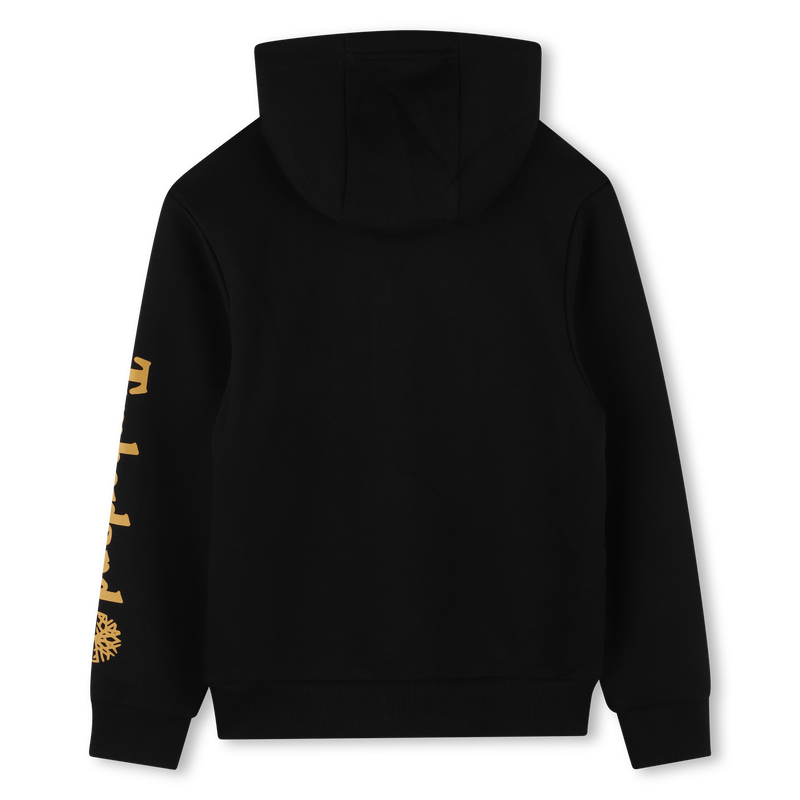 Cardigan &agrave; capuche en molleton TIMBERLAND 
                        GARCON