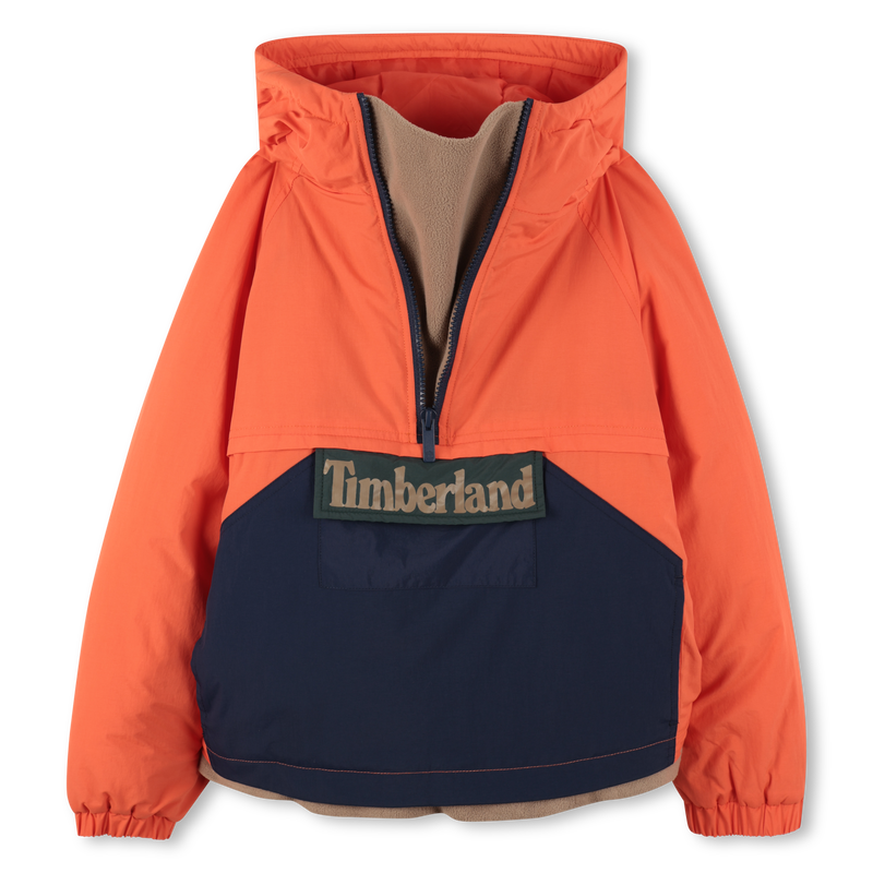 Coupe vent à capuche bi-couleur TIMBERLAND 
                    GARCON