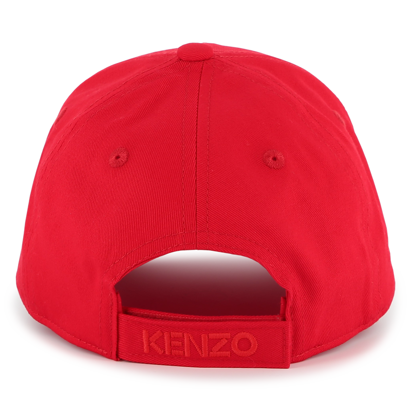 Casquette brod&eacute;e en coton KENZO KIDS 
                        UNISEXE