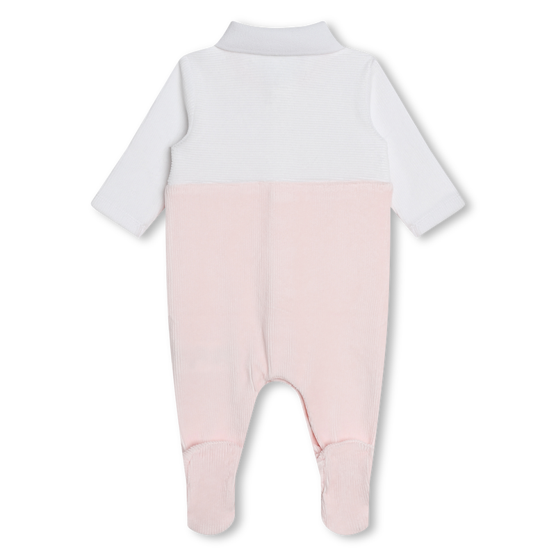 Pyjama en velours bicolore BOSS 
                    FILLE